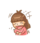 Whale girl（個別スタンプ：6）