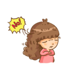 Whale girl（個別スタンプ：9）