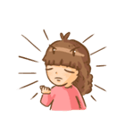 Whale girl（個別スタンプ：12）