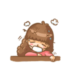 Whale girl（個別スタンプ：13）