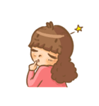 Whale girl（個別スタンプ：22）
