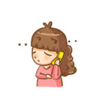 Whale girl（個別スタンプ：27）