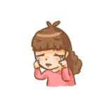 Whale girl（個別スタンプ：28）