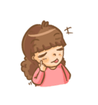 Whale girl（個別スタンプ：30）