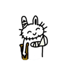 ウサギウニ（個別スタンプ：34）