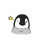 Fluffy Baby Penguins（個別スタンプ：7）