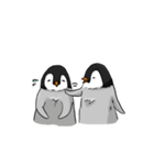 Fluffy Baby Penguins（個別スタンプ：15）