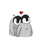 Fluffy Baby Penguins（個別スタンプ：18）