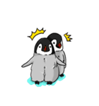 Fluffy Baby Penguins（個別スタンプ：26）