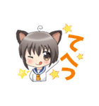 にゃんコマちゃん（個別スタンプ：1）