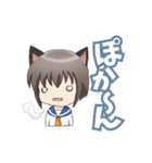 にゃんコマちゃん（個別スタンプ：16）