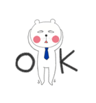 Mr. dog bear（個別スタンプ：3）