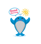 Happy Whale（個別スタンプ：1）