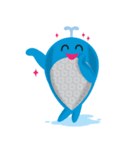 Happy Whale（個別スタンプ：6）