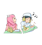 Muslim Couple : Ramadan（個別スタンプ：36）