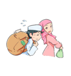 Muslim Couple : Ramadan（個別スタンプ：37）