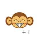 Lazy Lazy Monkey (New)（個別スタンプ：2）