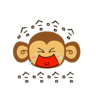 Lazy Lazy Monkey (New)（個別スタンプ：7）