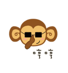 Lazy Lazy Monkey (New)（個別スタンプ：29）