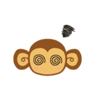 Lazy Lazy Monkey (New)（個別スタンプ：34）