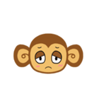 Lazy Lazy Monkey (New)（個別スタンプ：40）