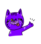 Cat Purple Cat（個別スタンプ：2）