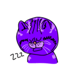 Cat Purple Cat（個別スタンプ：3）