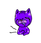 Cat Purple Cat（個別スタンプ：8）