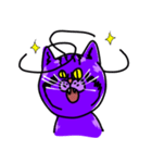 Cat Purple Cat（個別スタンプ：15）
