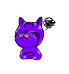 Cat Purple Cat（個別スタンプ：18）