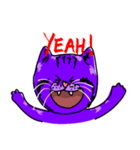 Cat Purple Cat（個別スタンプ：20）