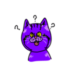 Cat Purple Cat（個別スタンプ：22）