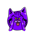 Cat Purple Cat（個別スタンプ：23）