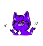 Cat Purple Cat（個別スタンプ：24）