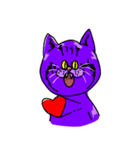Cat Purple Cat（個別スタンプ：28）