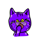 Cat Purple Cat（個別スタンプ：31）