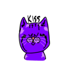 Cat Purple Cat（個別スタンプ：37）