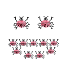 Cute Animal Fingerprints can move（個別スタンプ：22）