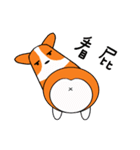 Life of Corgi Miluku（個別スタンプ：19）