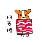 Life of Corgi Miluku（個別スタンプ：22）