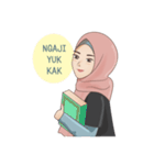 Gorgeous Hijab Girl 1（個別スタンプ：6）