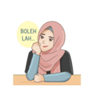 Gorgeous Hijab Girl 1（個別スタンプ：12）