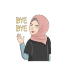 Gorgeous Hijab Girl 1（個別スタンプ：22）