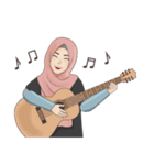 Gorgeous Hijab Girl 1（個別スタンプ：30）