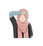 Gorgeous Hijab Girl 1（個別スタンプ：32）
