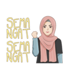 Gorgeous Hijab Girl 1（個別スタンプ：34）