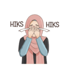 Gorgeous Hijab Girl 1（個別スタンプ：36）