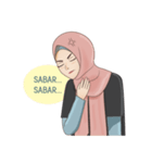 Gorgeous Hijab Girl 1（個別スタンプ：37）