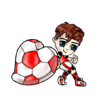 Soccer Spring's Love（個別スタンプ：1）