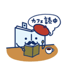 ほん吉くん ～本好きのためのスタンプ～（個別スタンプ：7）